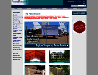 fence-store.com screenshot
