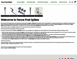 fencepostspikes.net screenshot
