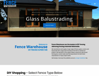 fencewarehouse.com.au screenshot
