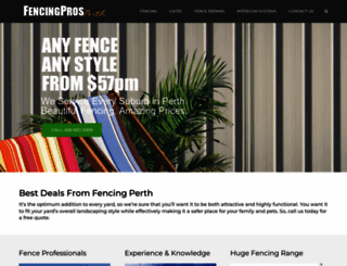 fencingprosperth.com.au screenshot