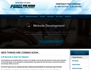 fenclwebdesign.com screenshot