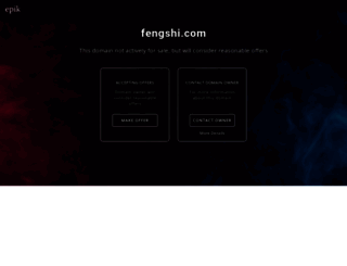 fengshi.com screenshot