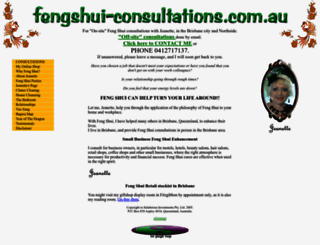 fengshui-consultations.com.au screenshot