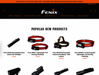 fenix-store.com screenshot