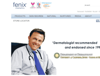 fenixcosmetics.com screenshot