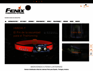 fenixlinternas.com screenshot