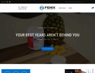 fenixnutrition.com screenshot