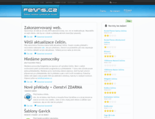 fenris.cz screenshot