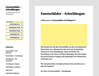 fensterbilder-schwibbogen.de screenshot