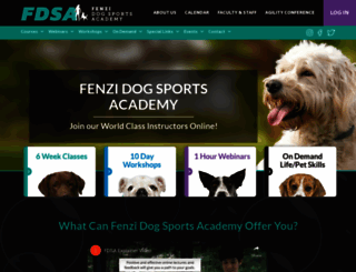 fenzidogsportsacademy.com screenshot