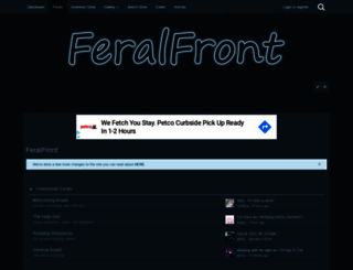 feralfront.com screenshot