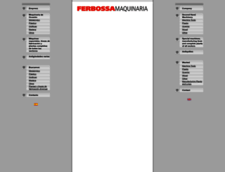 ferbossamaquinaria.com screenshot