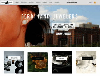 ferdinandjewelers.com screenshot