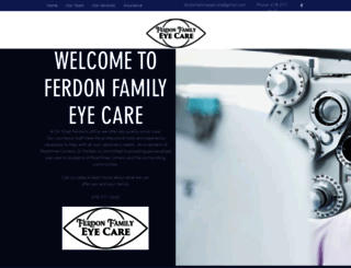 ferdonfamilyeyecare.com screenshot