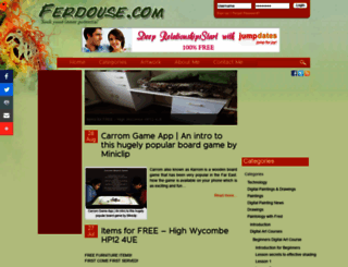 ferdouse.com screenshot