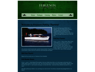 fergusonfishingcharters.com screenshot