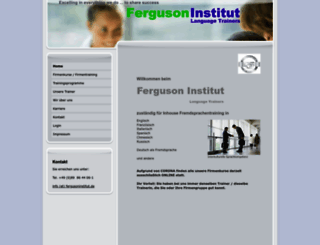 fergusoninstitut.de screenshot