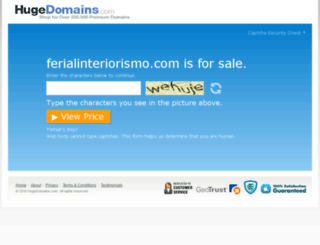 ferialinteriorismo.com screenshot