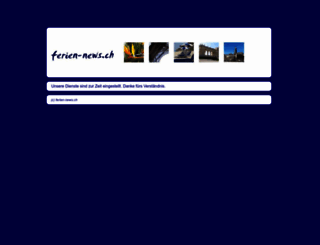 ferien-news.ch screenshot