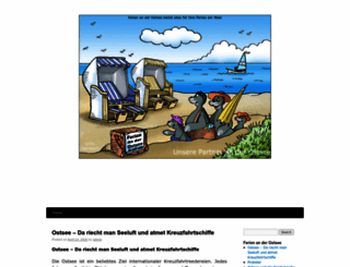 ferienanderostsee.eu screenshot