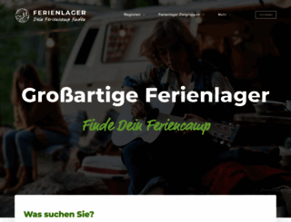 feriencamp-ferienlager.de screenshot