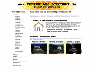 ferienhaus-discount.de screenshot
