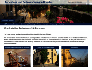 ferienhaus-dresden.com screenshot