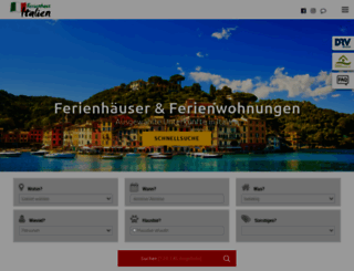 ferienhaus-italien.de screenshot