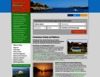 ferienhaus-mallorca.net screenshot