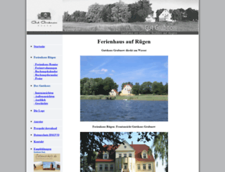 ferienhaus-ruegen.net screenshot