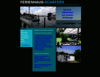 ferienhaus-schaefers.de screenshot