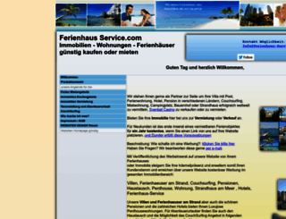 ferienhaus-service.com screenshot