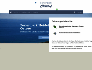 ferienpark-heidehof.de screenshot
