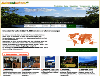 ferienundwohnen.de screenshot