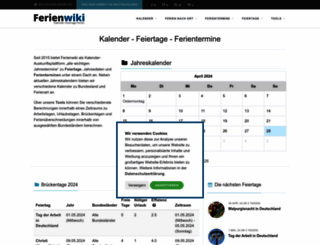 ferienwiki.de screenshot