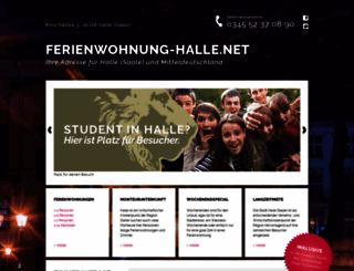 ferienwohnung-halle.net screenshot