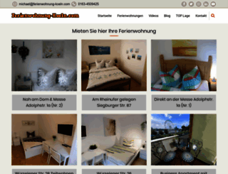 ferienwohnung-koeln.com screenshot