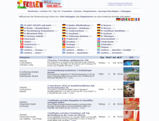 ferienwohnung-online.com screenshot