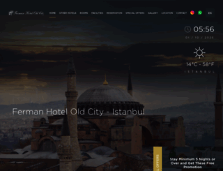 fermanhotel.com screenshot