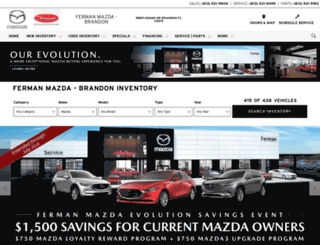 fermanmazdaofbrandon.com screenshot
