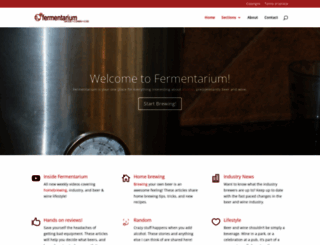 fermentarium.com screenshot