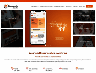 fermentis.com screenshot