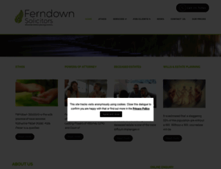 ferndownsolicitors.co.uk screenshot