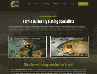 fernieflyfishing.com screenshot