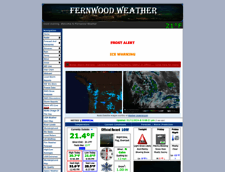 fernwoodweather.com screenshot