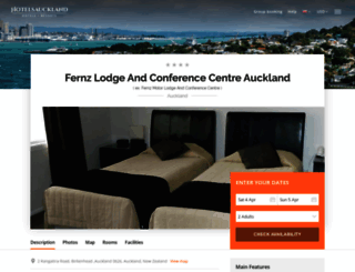 fernz-lodge-and-conference-centre.hotelsauckland.net screenshot