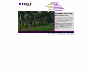 ferox-rubber.com screenshot