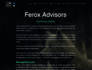 feroxadvisors.com screenshot