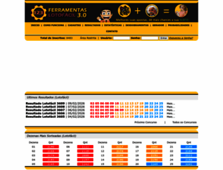 ferramentaslotofacil.com.br screenshot