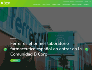 ferrergrupo.com screenshot